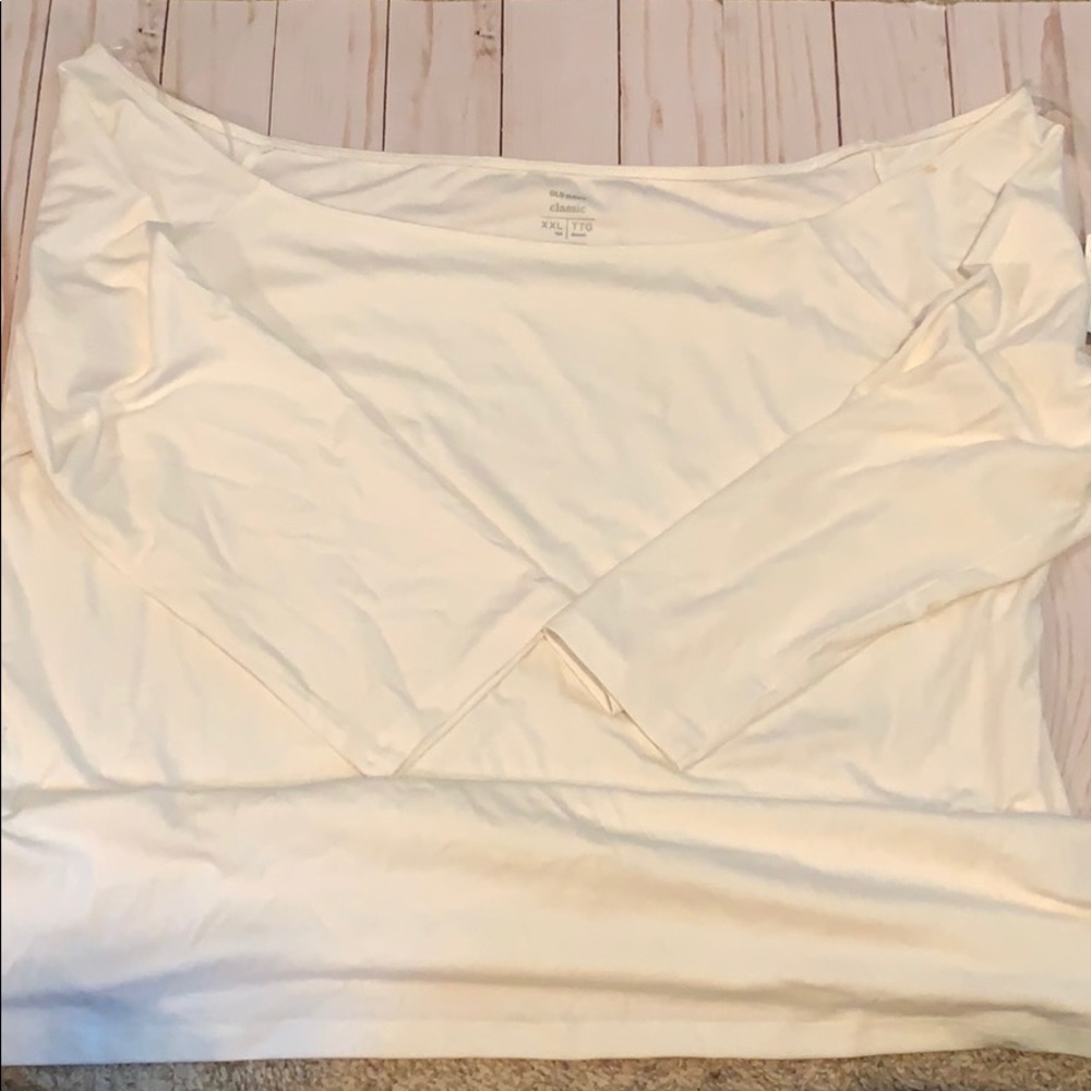 Off the shoulder T shirt